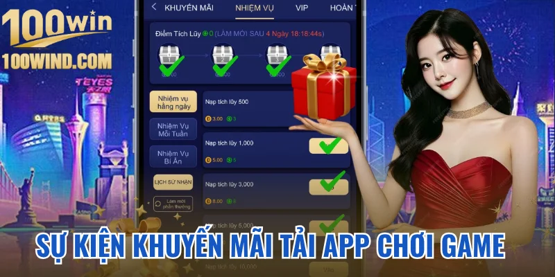 Tải app nhận khuyến mãi đặc biệt