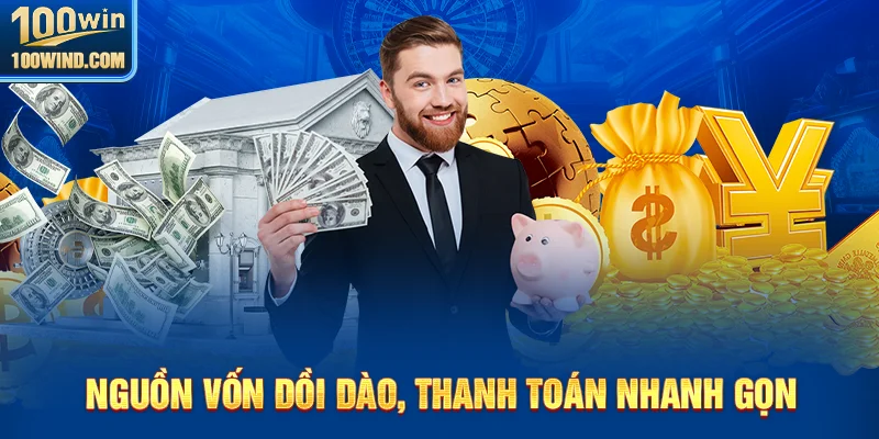 Tài chính vững mạnh, thanh toán tức thì